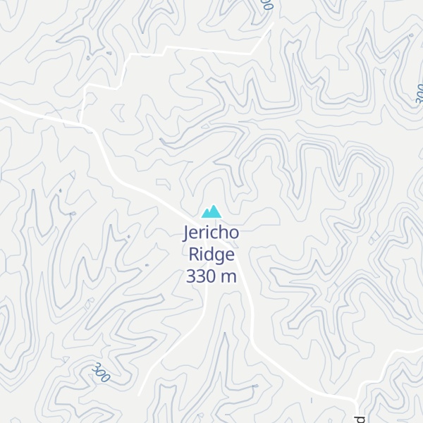 Map of Jericho Ridge