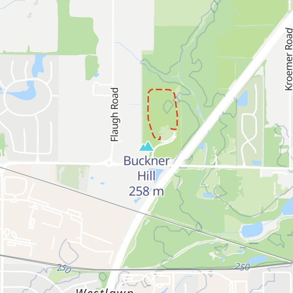 Map of Buckner Hill