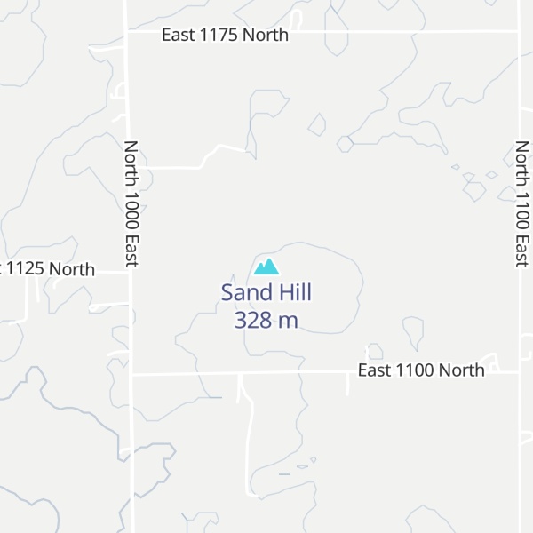 Map of Sand Hill