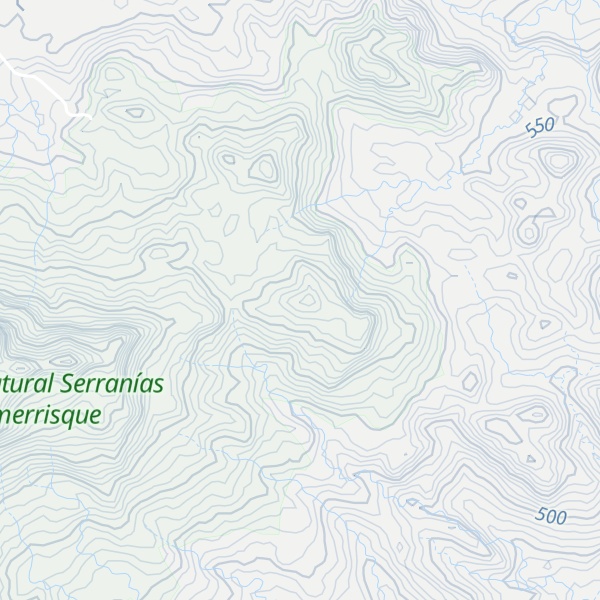 Map of Lomas El Pedernal