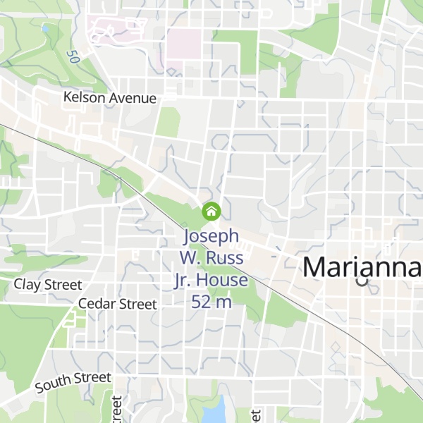 Map of Joseph W. Russ Jr. House