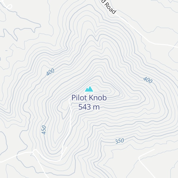 Map of Pilot Knob