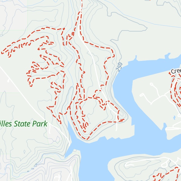 Map of Hassmer Hill