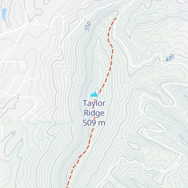 Map of Taylor Ridge