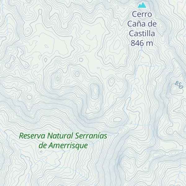 Map of Piedra Las Lágrimas