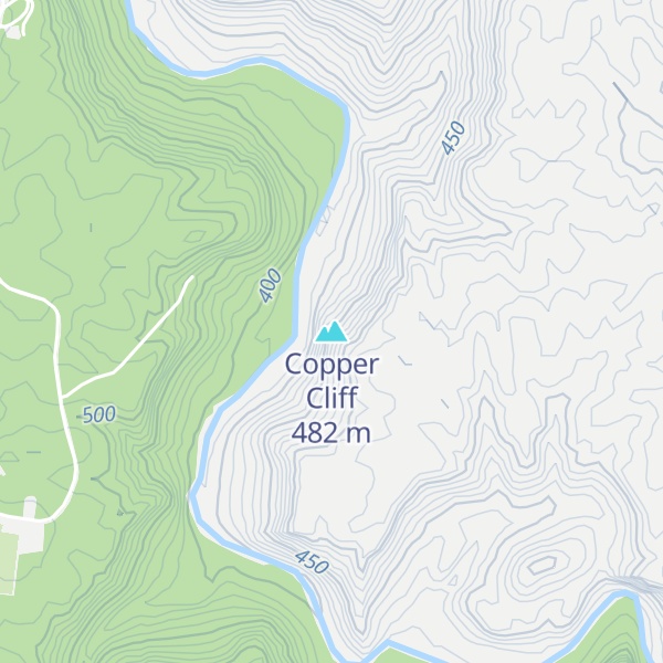 Map of Copper Cliff