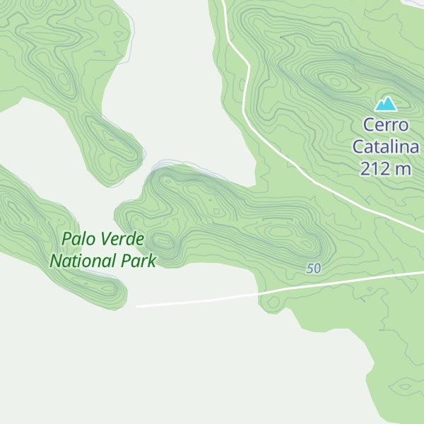 Map of Cerro Bocana