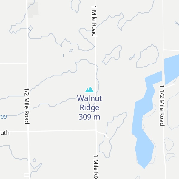 Map of Walnut Ridge