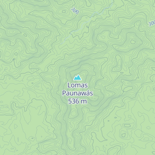 Map of Lomas Paunawás