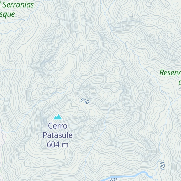 Map of Cerro La Torrecilla