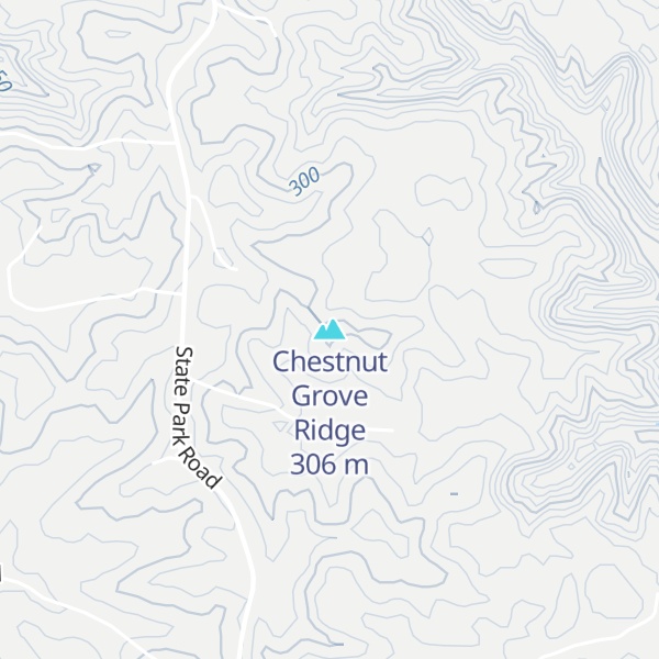 Map of Chestnut Grove Ridge