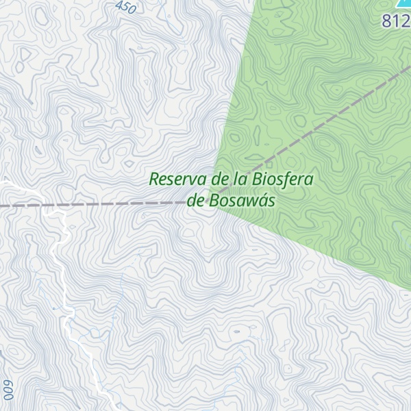 Map of Cerro Kum