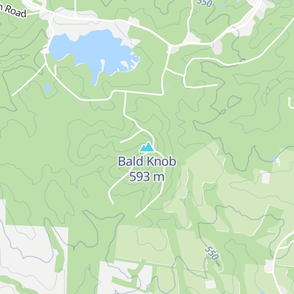 Map of Bald Knob
