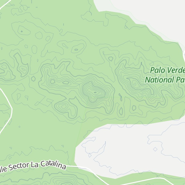 Map of Cerro La Carreta