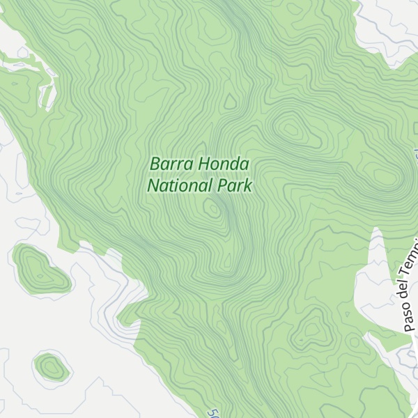 Map of Cerro Taburete