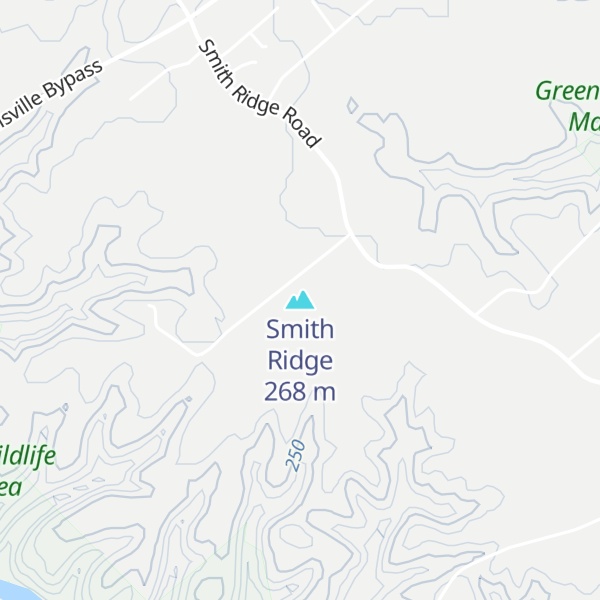 Map of Smith Ridge