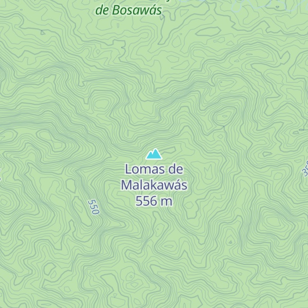 Map of Lomas de Malakawás