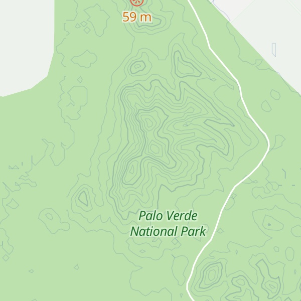 Map of Cerro El Jocote
