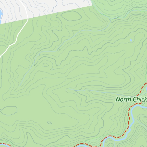 Map of Gadd Ridge