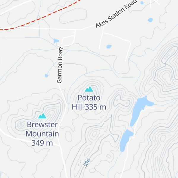 Map of Potato Hill