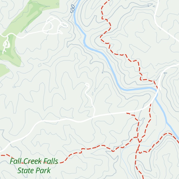 Map of Group Lodge - Newton Ford Bunk