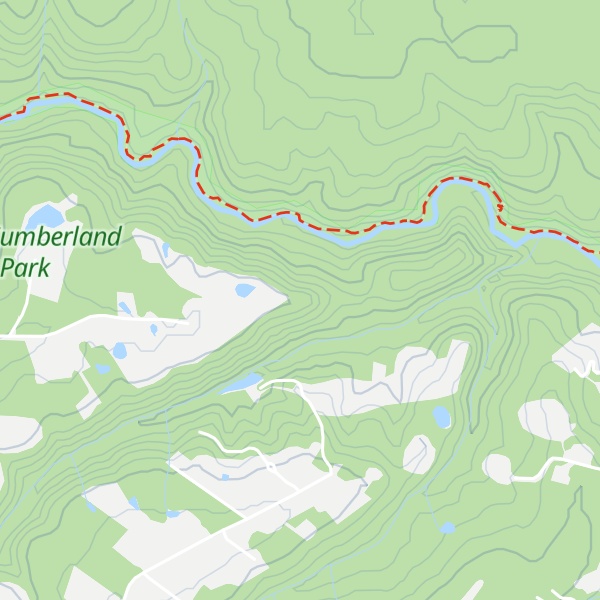 Map of Devils Backbone