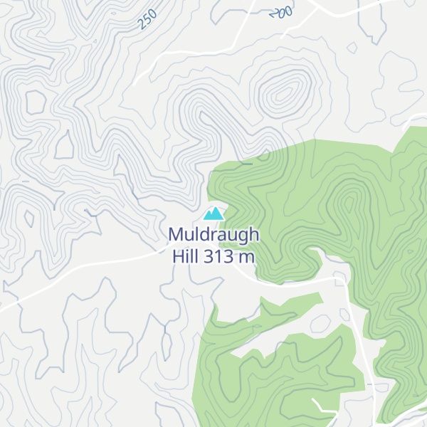 Map of Muldraugh Hill