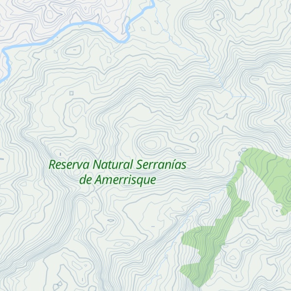 Map of Cerro El Pedregal