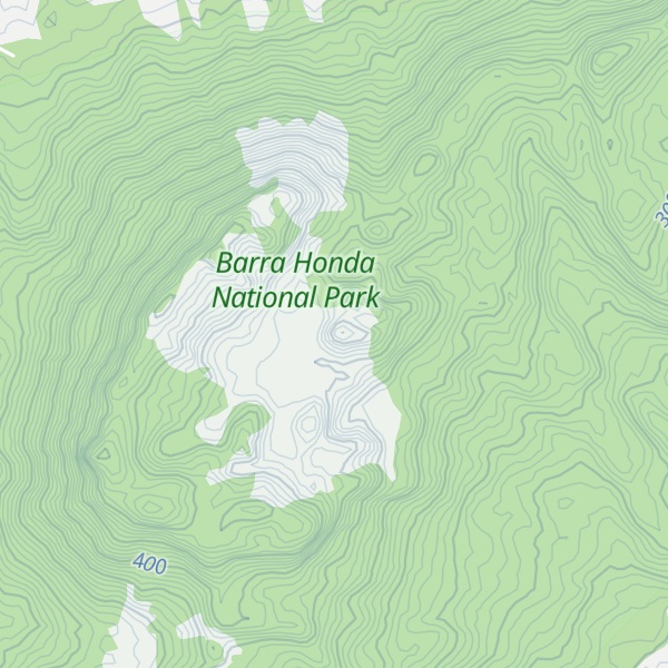 Map of Cerro Corralillo