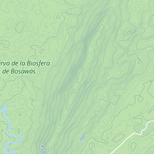 Map of Cerro Sabawás