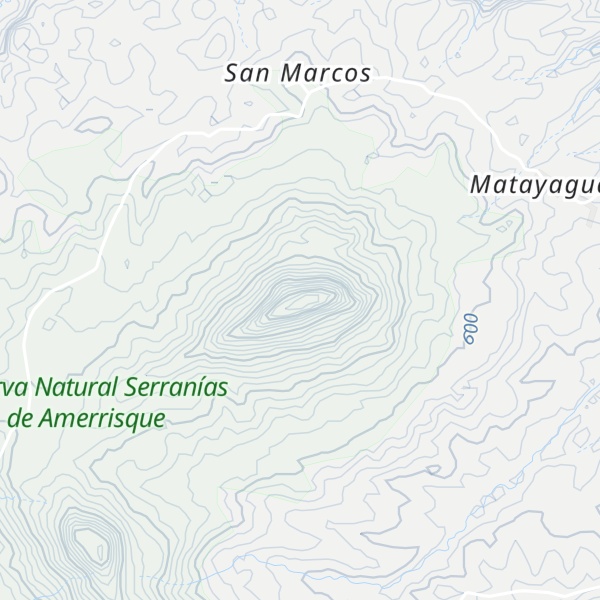Map of Cerro Matayagual