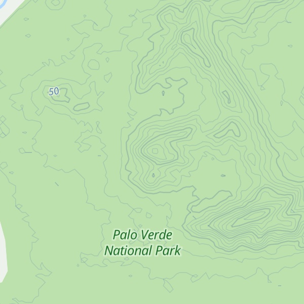 Map of Cerro Espíritu Santo