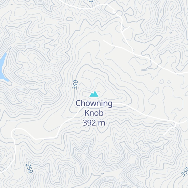 Map of Chowning Knob