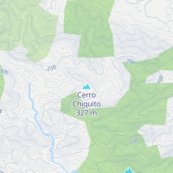 Map of Cerro Chiquito