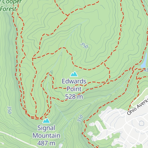 Map of Edwards Point