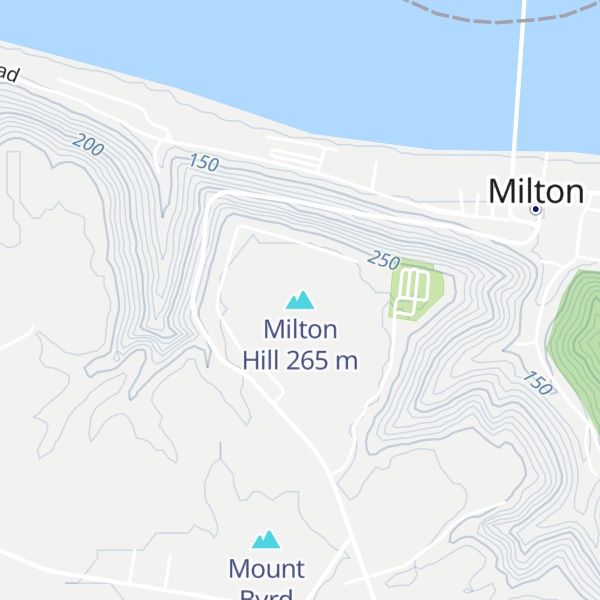 Map of Milton Hill