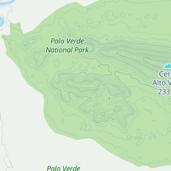 Map of Loma Piedra Blanca