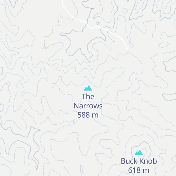 Map of The Narrows