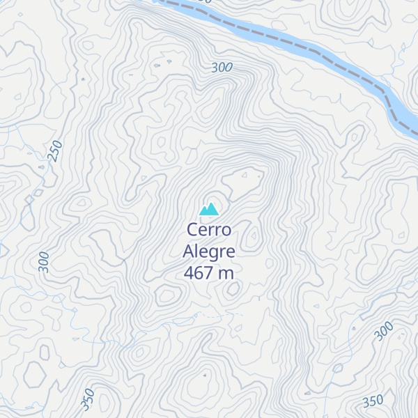 Map of Cerro Alegre