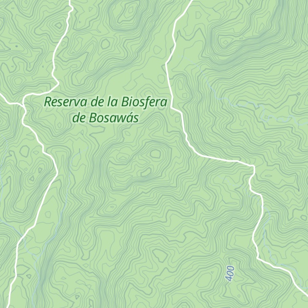 Map of Cerro Nawulwás
