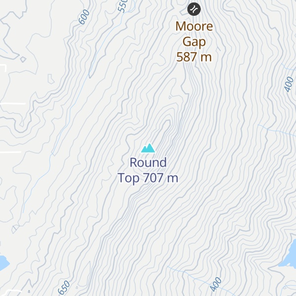 Map of Round Top