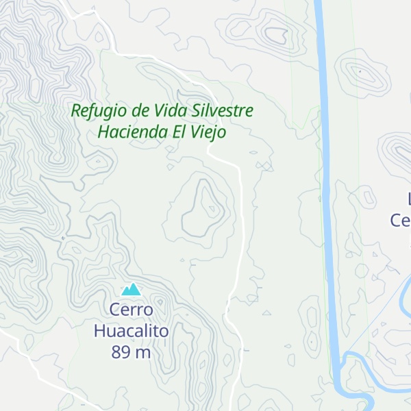 Map of Loma Huacas
