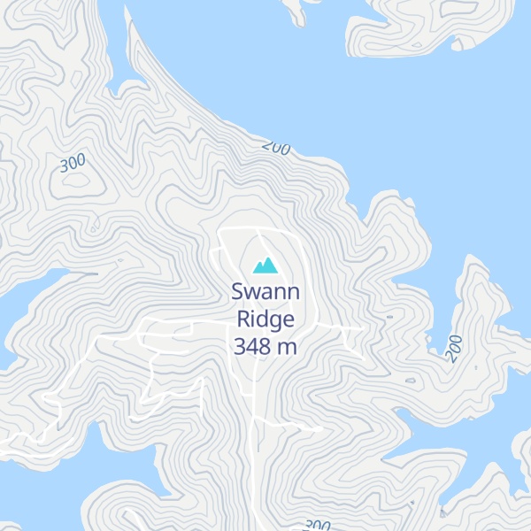 Map of Swann Ridge