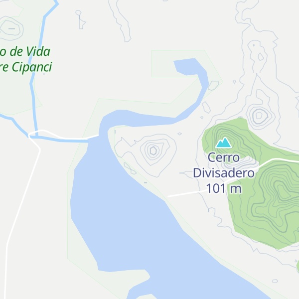 Map of Cerro Mata Redonda