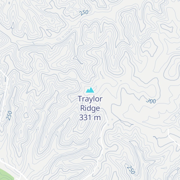 Map of Traylor Ridge