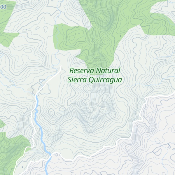 Map of Cerro El Anzuelo