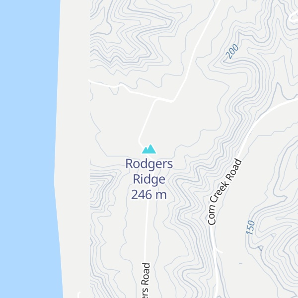 Map of Rodgers Ridge