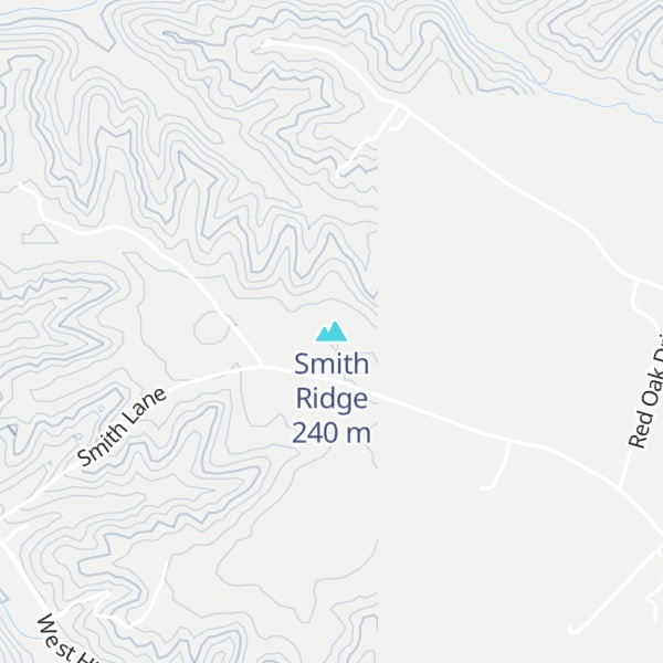 Map of Smith Ridge