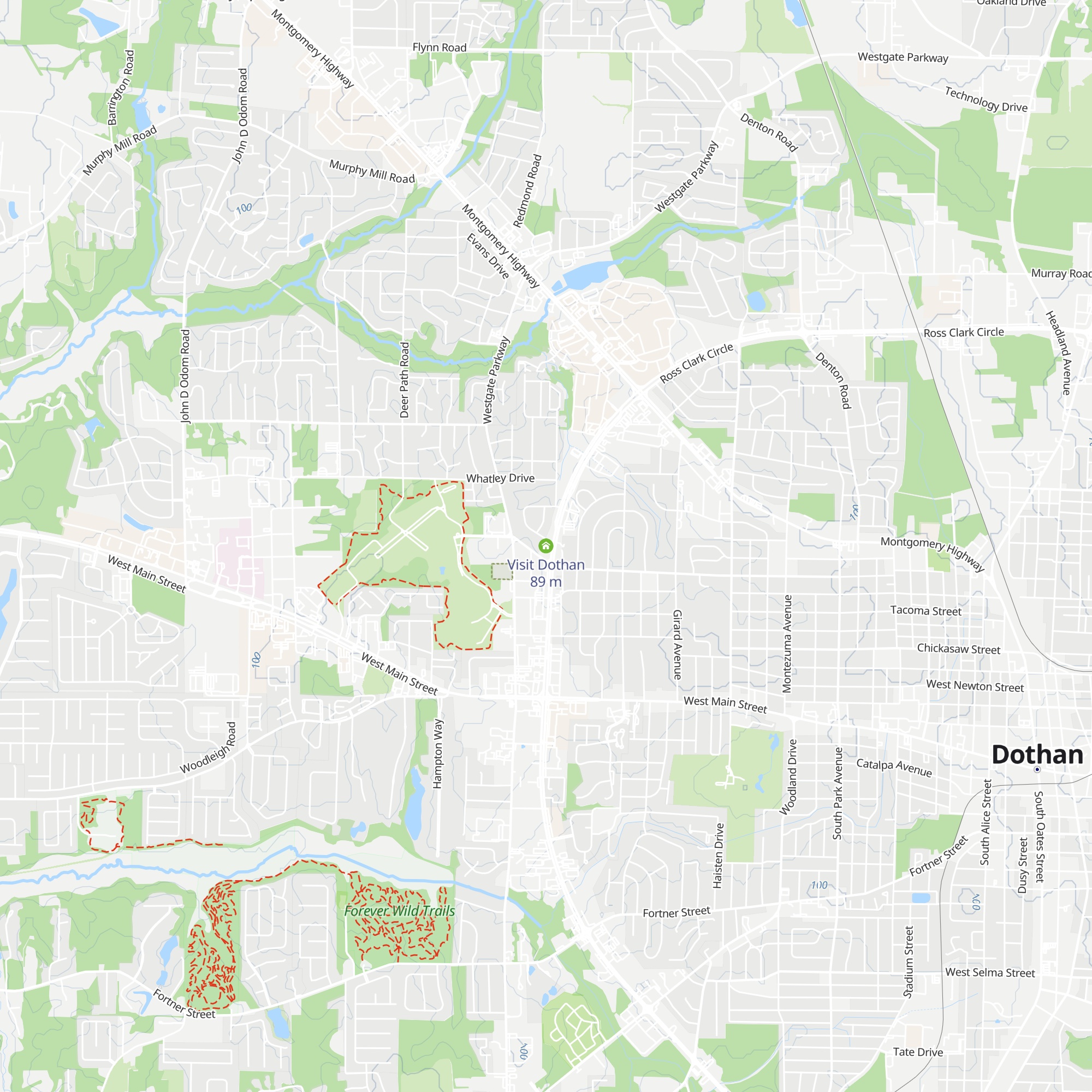 Visit Dothan map