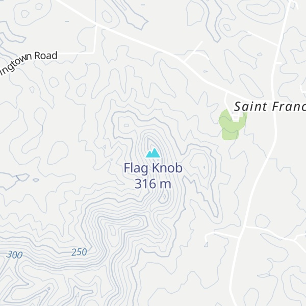 Map of Flag Knob